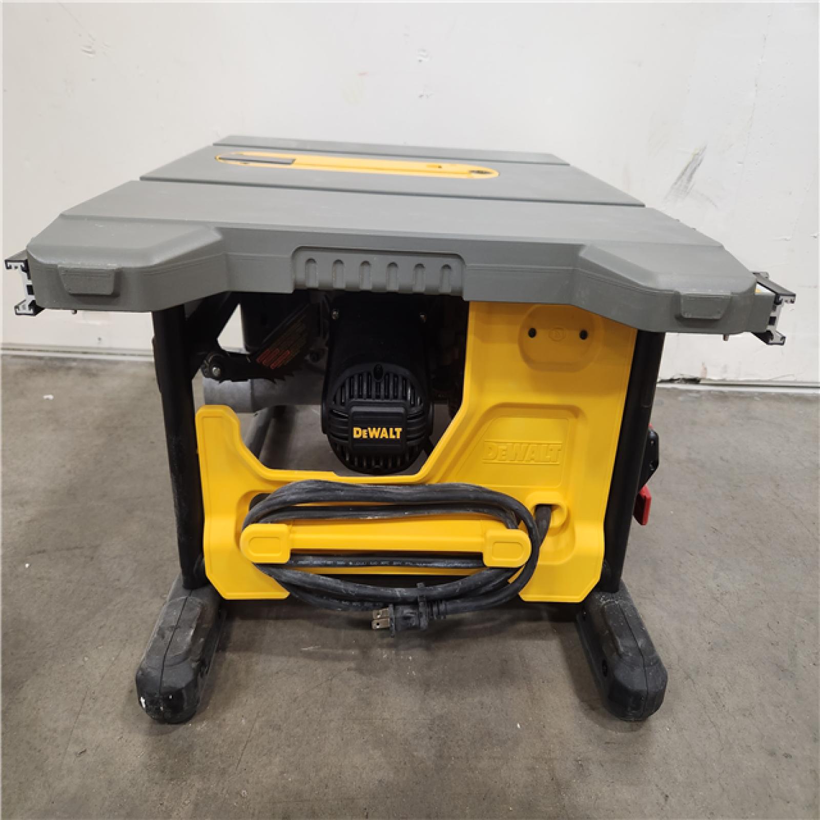 Phoenix Location LIKE NEW DEWALT 15 Amp Corded 8-1/4 in. Compact Portable Jobsite Tablesaw (Stand Not Included)