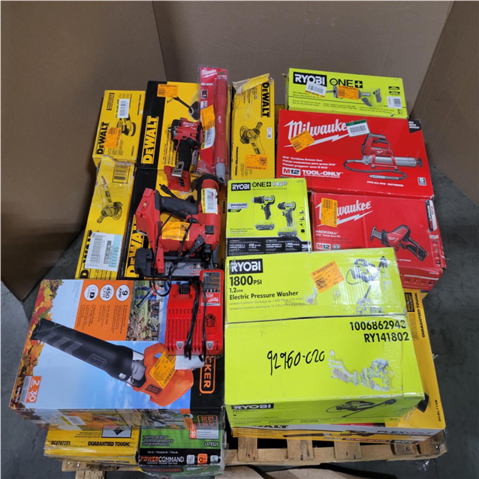 CALIFORNIA AS-IS TOOL PALLET