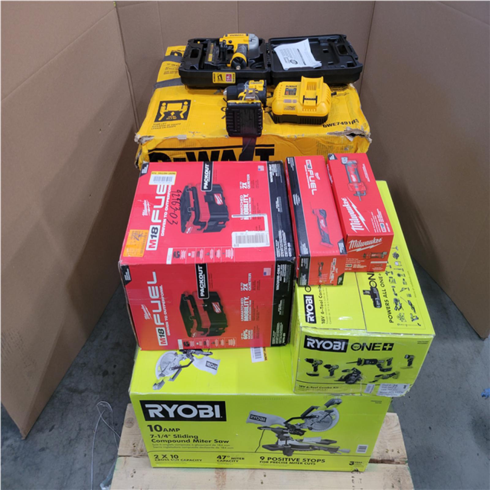 CALIFORNIA AS-IS TOOL PALLET