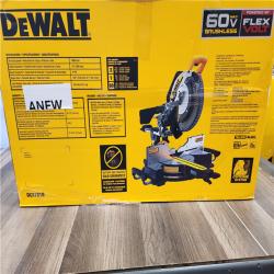 AS-IS- DEWALT 60V Lithium-Ion 12 in. Cordless Sliding Miter Saw (Tool Only)
