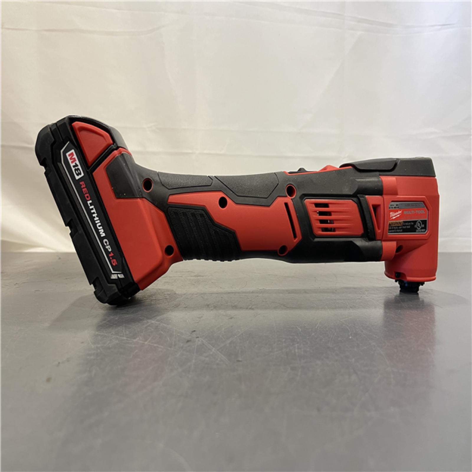 AS-IS - Milwaukee M18 18-Volt Lithium-Ion Cordless Oscillating Multi-Tool Kit