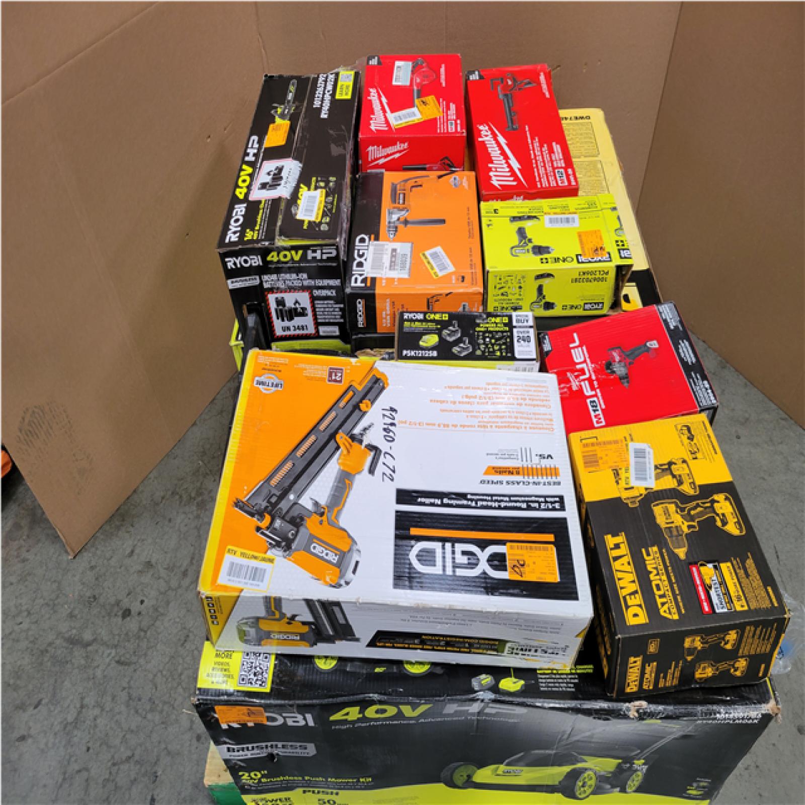 CALIFORNIA AS-IS TOOL PALLET