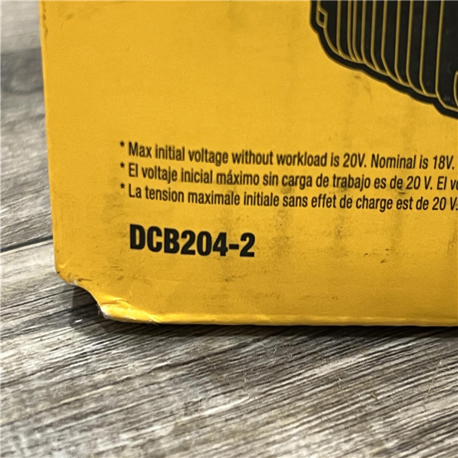 NEW - DEWALT 20V MAX Premium Lithium-Ion 4.0Ah Battery Pack (2 Pack)