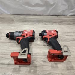 AS-IS MILWAUKEE FUEL 18V Cordless Hammer Drill and Impact Driver Combo Kit