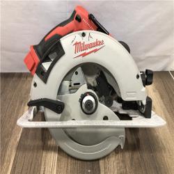 AS-IS Milwaukee 18V Lithium-Ion Brushless Cordless 7-1/4 in. Circular Saw (Tool-Only)