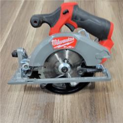 AS-IS M12 FUEL 12V Lithium-Ion Brushless 5-3/8 in. Cordless Circular Saw (Tool-Only)