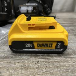 AS-IS DEWALT 20V MAX Lithium-Ion 15-Degree Electric Cordless Roofing Nailer Kit