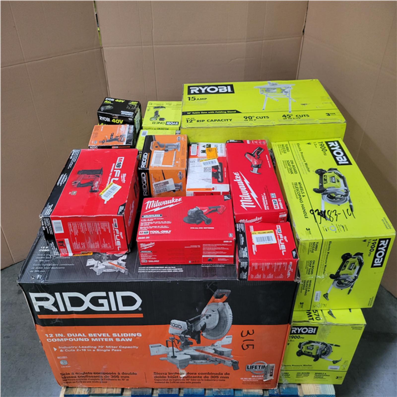 CALIFORNIA AS-IS TOOL PALLET
