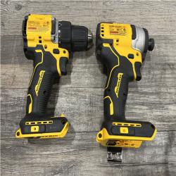 AS-IS DEWALT ATOMIC 20-Volt MAX Lithium-Ion Cordless Combo Kit