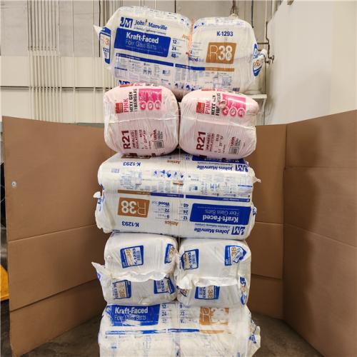 Phoenix AS-IS Mixed Fiber Glass Insulation Bags Pallet (9-Bags)