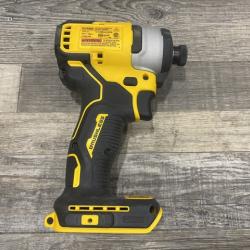 AS-IS DEWALT Atomic 20V Max Lithium-Ion Brushless Cordless Compact 1/4 in. Impact Driver Kit