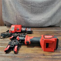 CALIFORNIA NEW MILWAUKEE M18 SHORT THROW PRESS TOOL KIT WITH PEX CRIMP JAWS