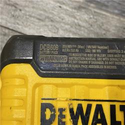 AS-IS DEWALT FLEXVOLT 60V MAX 125 MPH 600 CFM Brushless Cordless Battery Powered Blower Kit