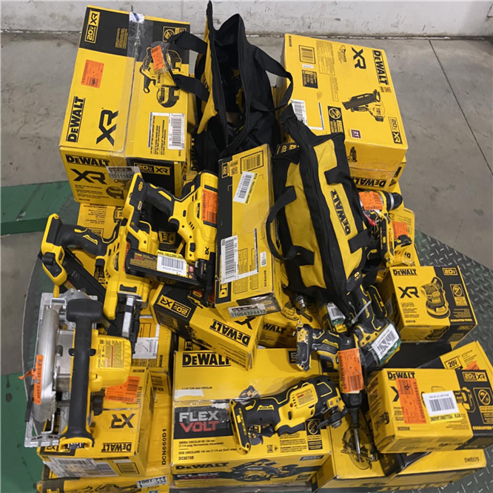 Dallas Location - As-Is DEWALT Tool Pallet