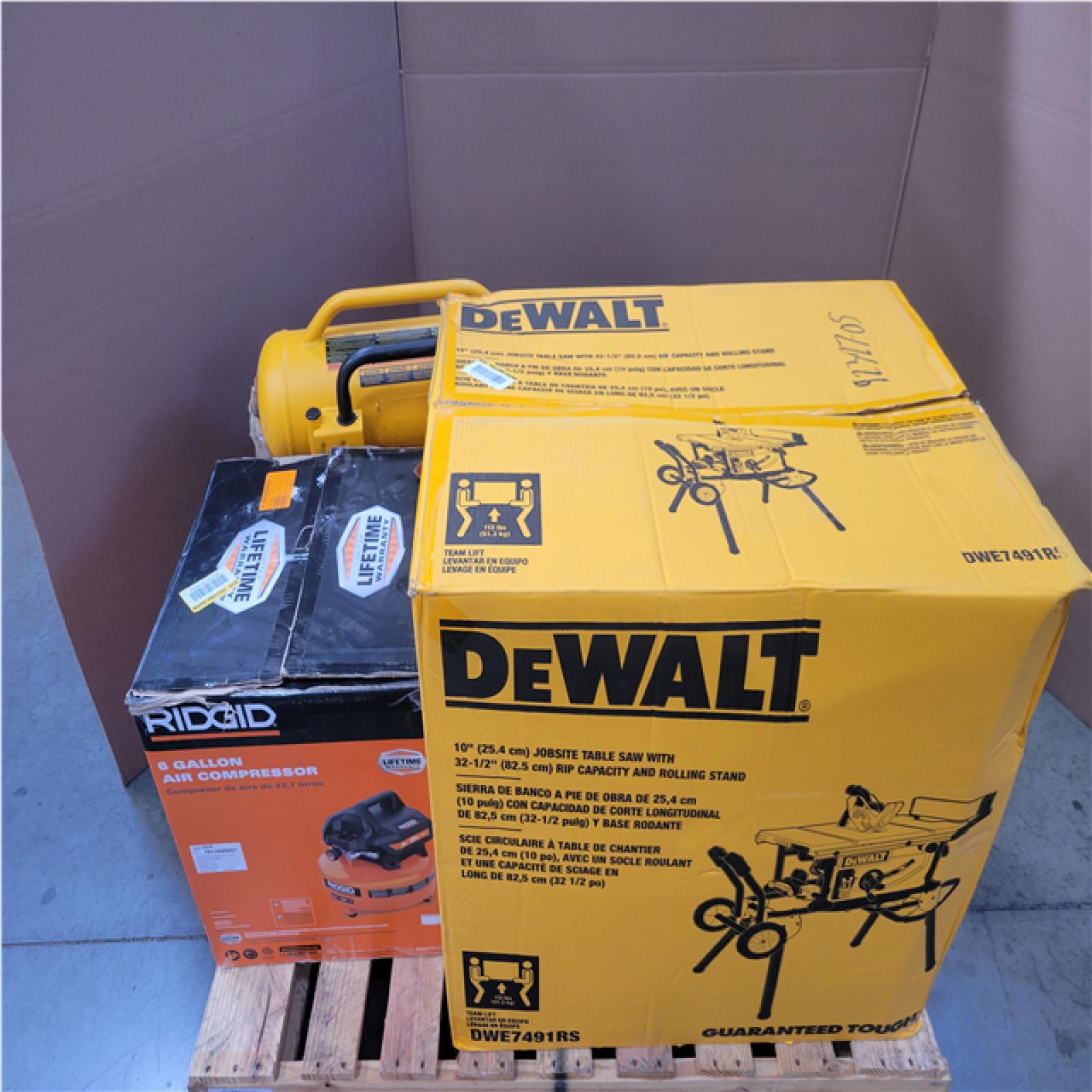 CALIFORNIA AS-IS OUTDOOR POWER EQUIPMENT