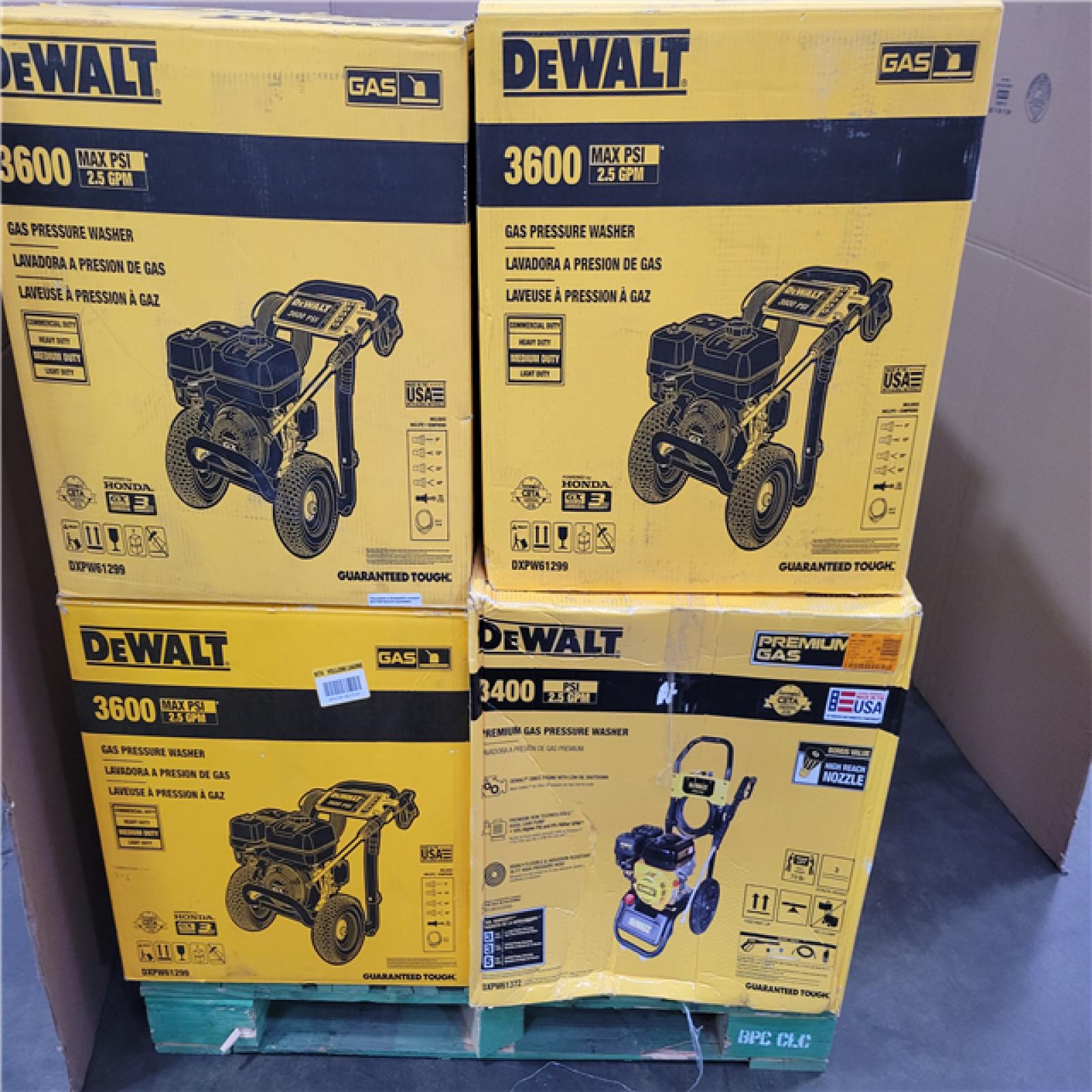 CALIFORNIA AS-IS OUTDOOR POWER EQUIPMENT