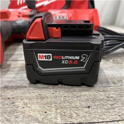 AS-IS Milwaukee FUEL 18V Lithium-Ion Brushless Cordless 1/2 in. Impact Wrench w/Friction Ring Kit