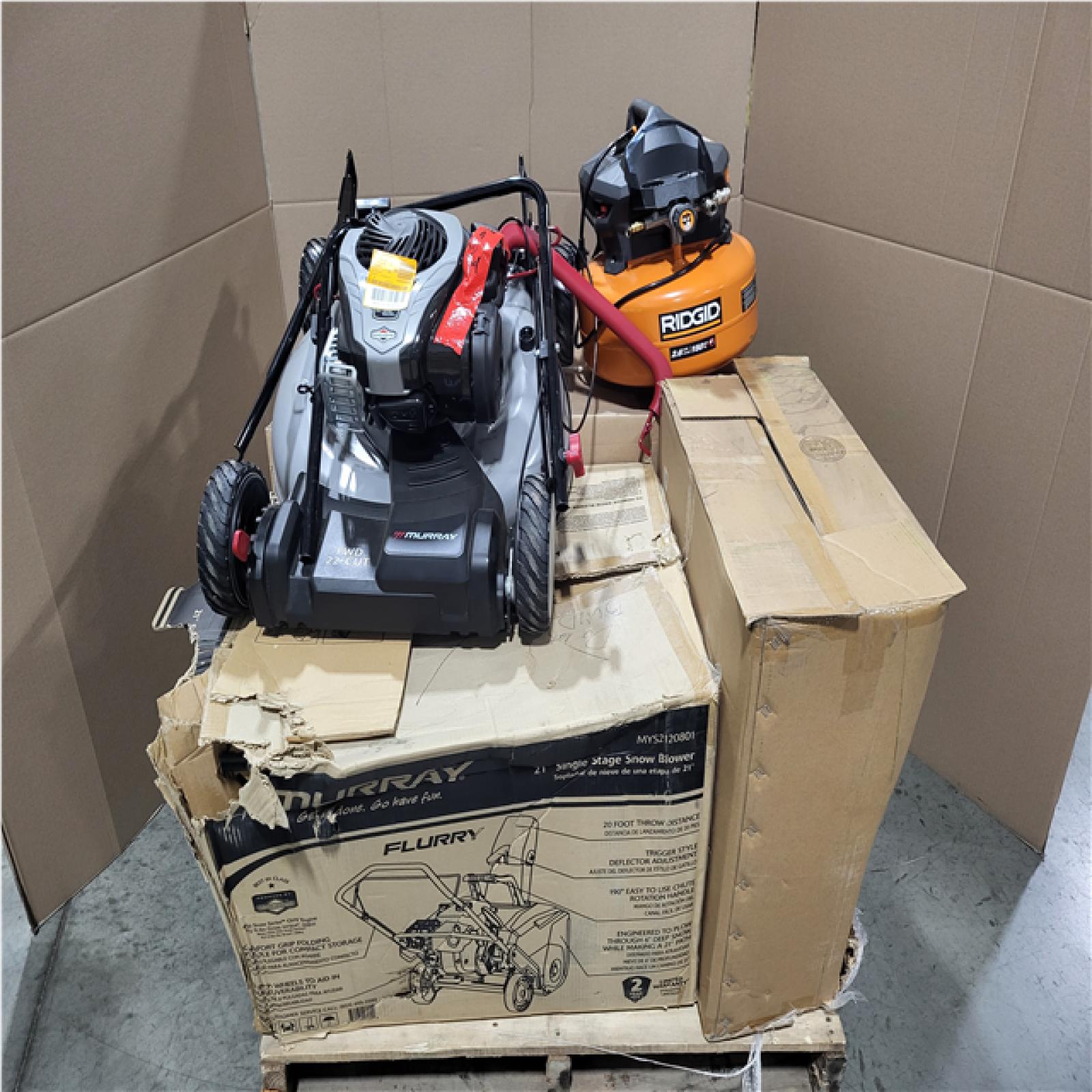 CALIFORNIA AS-IS OUTDOOR POWER EQUIPMENT