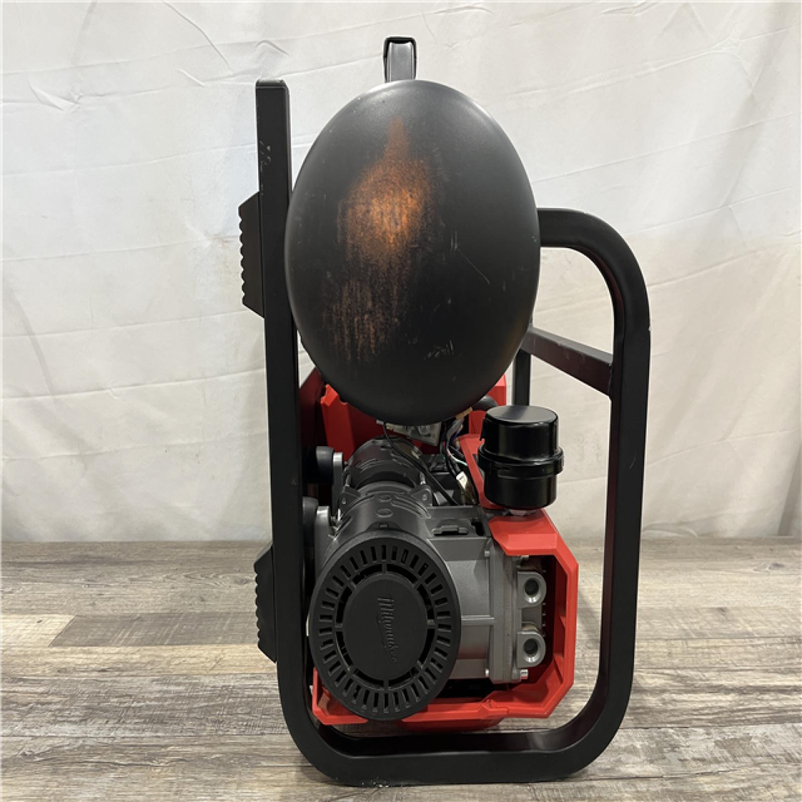 AS-IS Milwaukee FUEL 18-Volt Lithium-Ion Brushless Cordless 2 Gal. Electric Compact Quiet Compressor (Tool-Only)