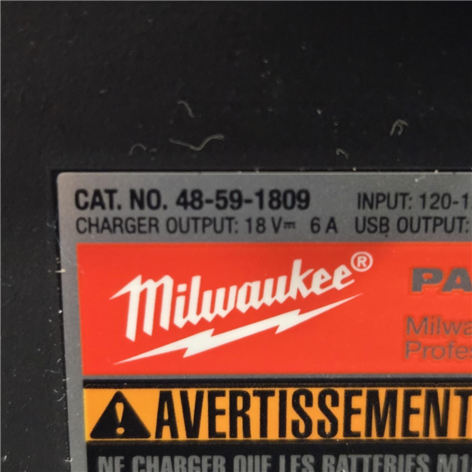 AS-IS Milwaukee M18 Packout Six Bay Rapid Charger (Tool-Only)