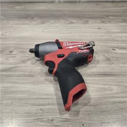 AS-IS Milwaukee M12 FUEL Lithium-Ion Cordless 3/8 in. Impact Wrench Kit