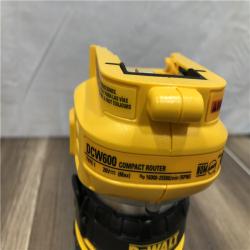 AS-IS DEWALT 20V MAX XR Cordless Brushless Fixed Base Compact Router (Tool Only)