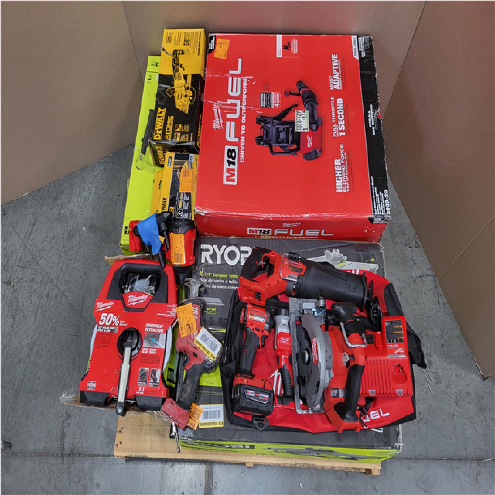 CALIFORNIA AS-IS TOOL PALLET