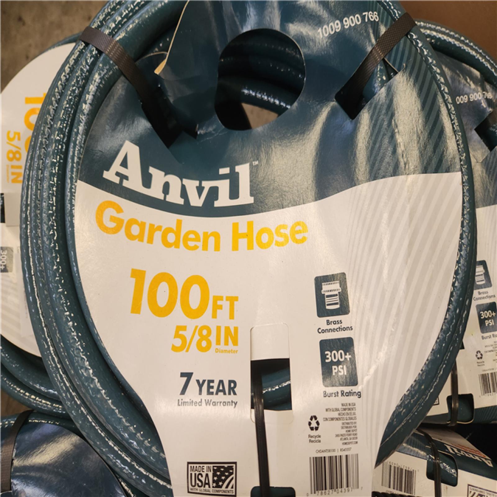 Phoenix NEW Anvil 5/8 in. x 100 ft. Medium-Duty Garden Hose