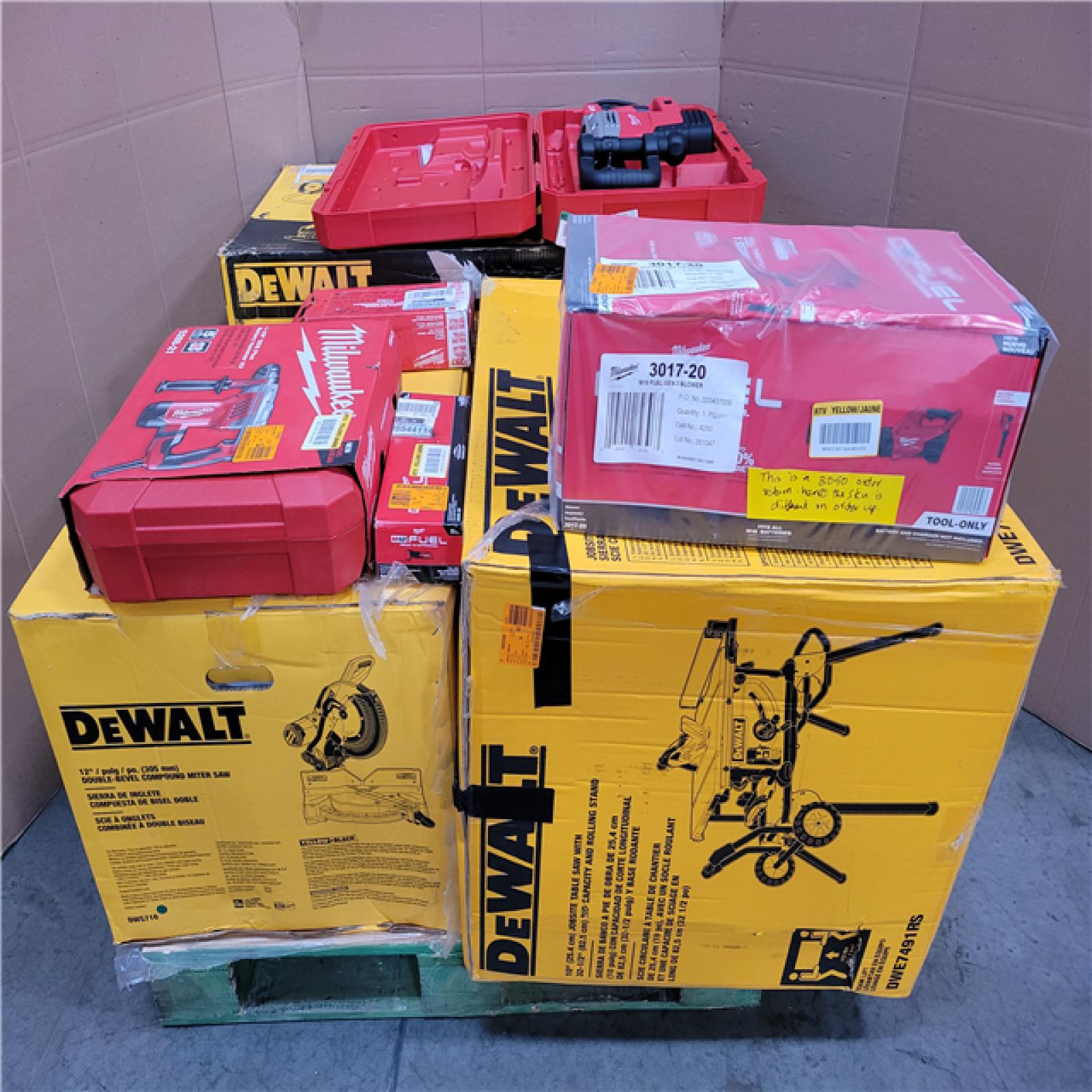 CALIFORNIA AS-IS TOOL PALLET