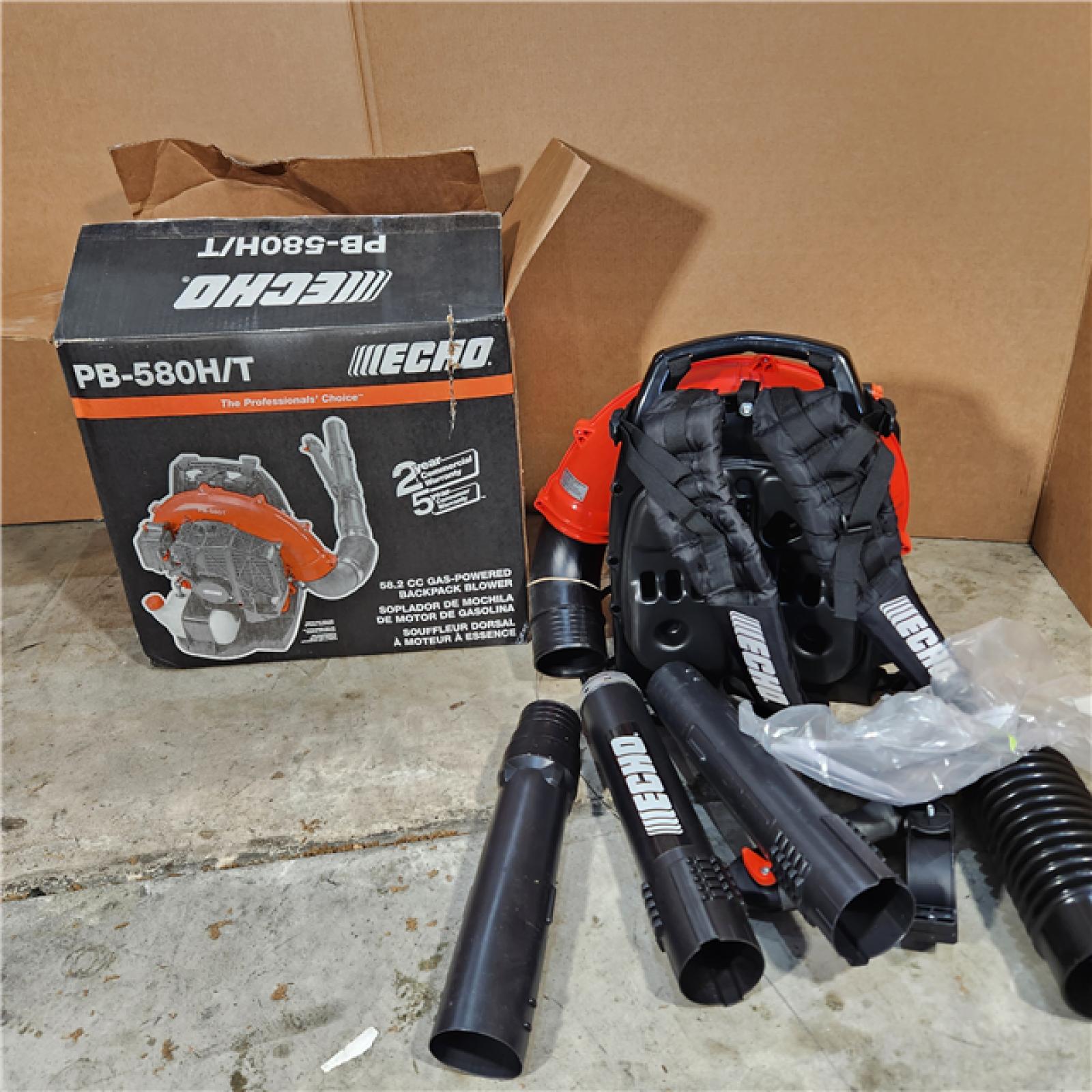 Houston Location - AS-IS Echo 58.2cc Gas Backpack Blower