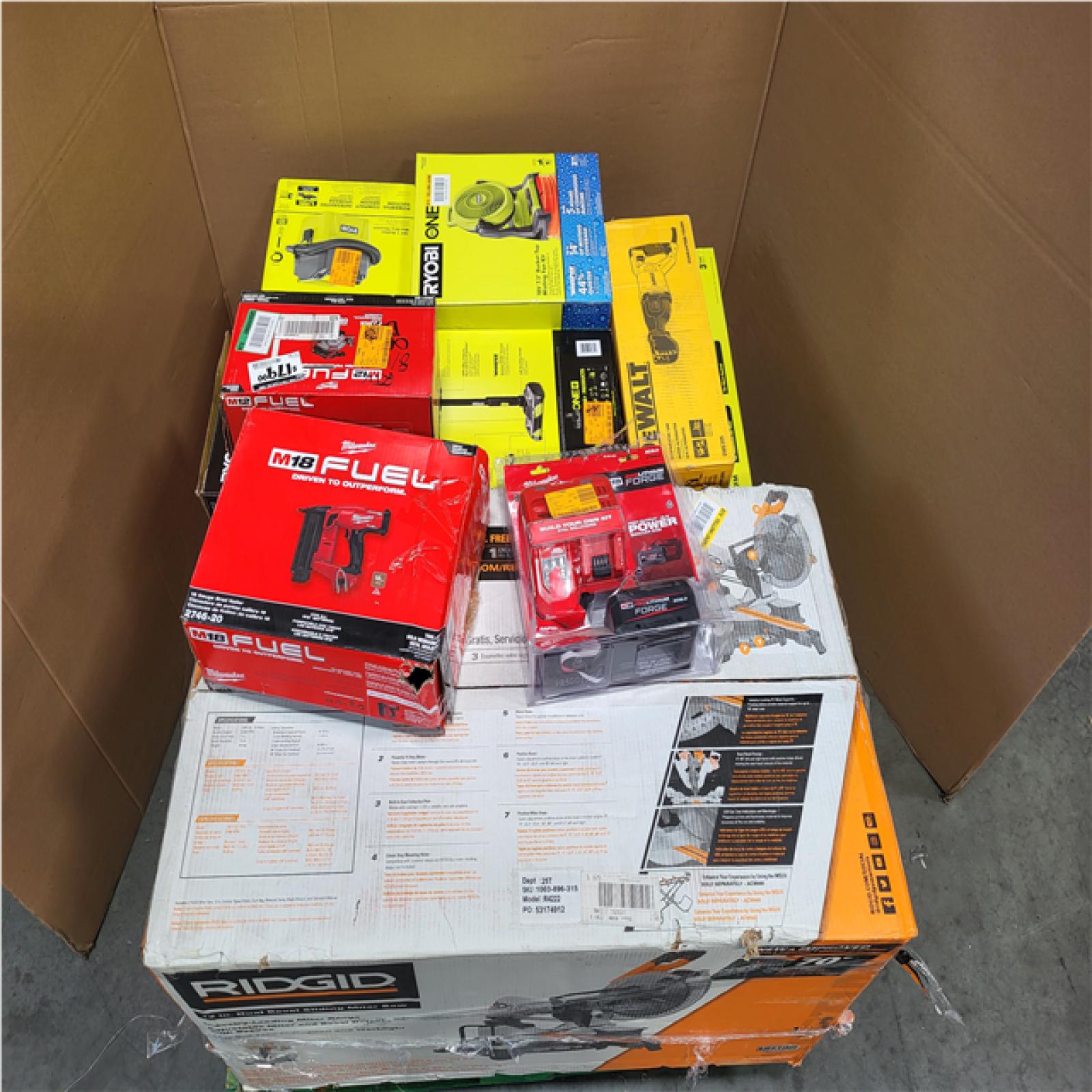 CALIFORNIA AS-IS TOOL PALLET