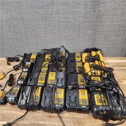HOUSTON LOCATION - AS-IS DEWALT BATTERY CHARGER PACK QTY - 20