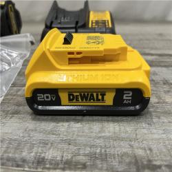 AS-IS DEWALT Atomic 20V Lithium-Ion Cordless Compact 1/2 in. Drill/Driver Kit