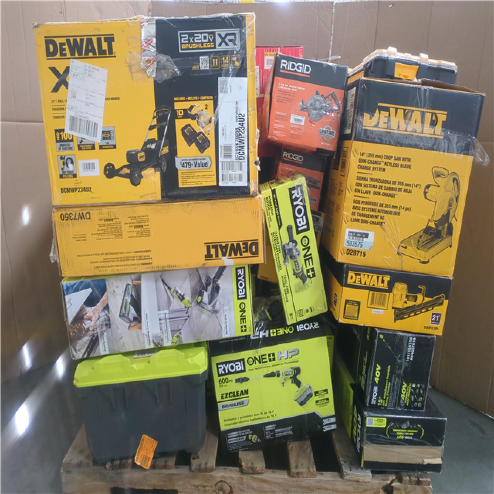 CALIFORNIA AS-IS TOOL PALLET