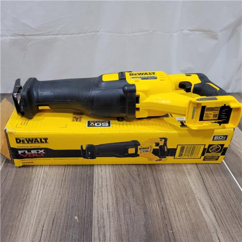 AS-IS   DeWalt DCS389B FLEXVOLT 60V MAX Cordless Brushless Reciprocating Saw (Tool-Only)