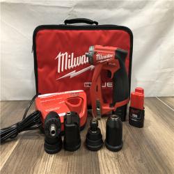AS-IS Milwaukee  FUEL 12V Lithium-Ion Brushless Cordless 4-in-1 Installation 3/8 in. Drill Driver Kit