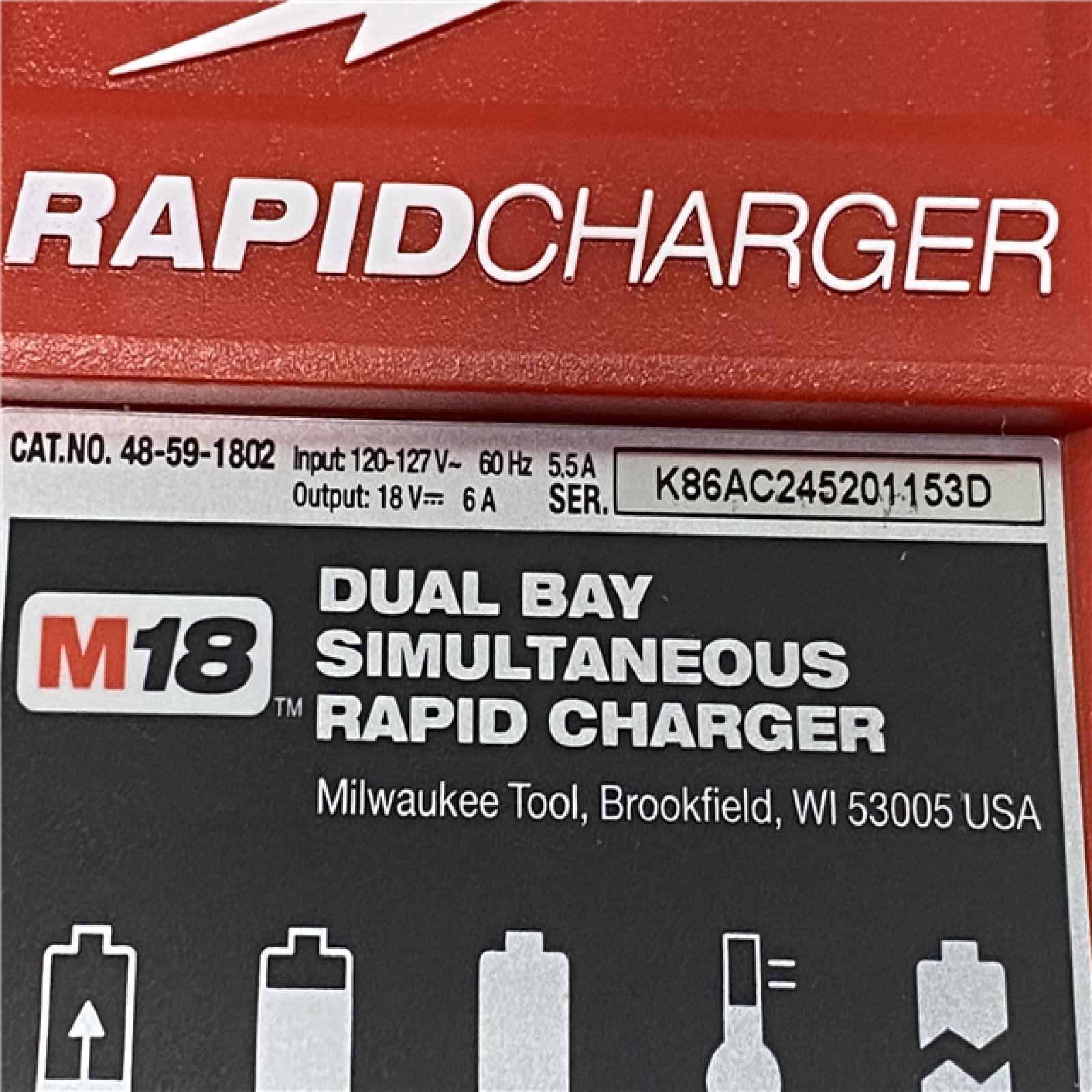 AS-IS Milwaukee 18-Volt Lithium-Ion REDLITHIUM FORGE Starter Kit