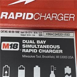 AS-IS Milwaukee 18-Volt Lithium-Ion REDLITHIUM FORGE Starter Kit
