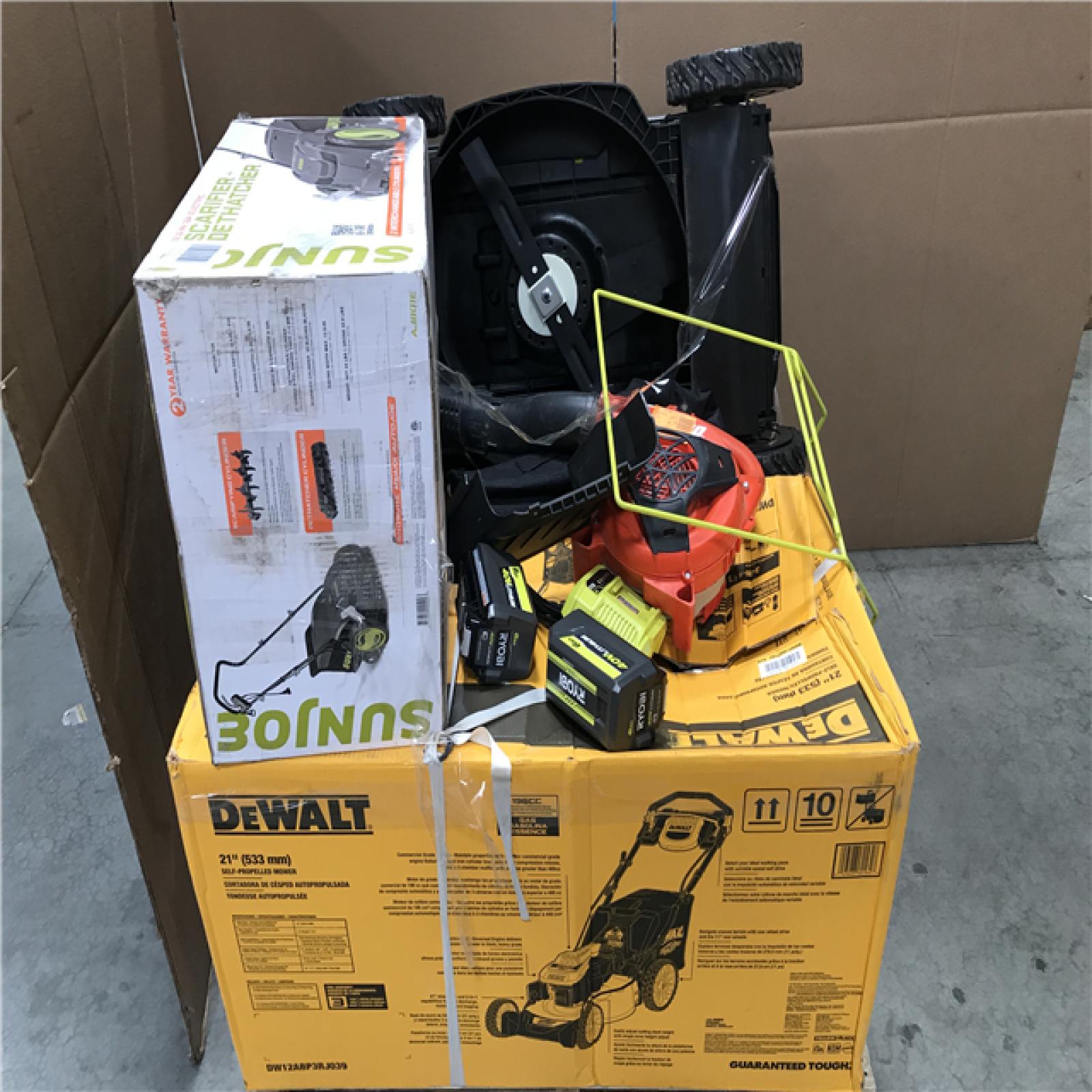CALIFORNIA AS-IS OUTDOOR POWER EQUIPMENT