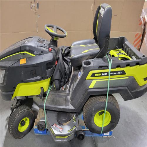 CALIFORNIA AS-IS RYOBI RIDING MOWER