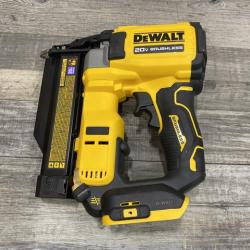 AS-IS DEWALT ATOMIC 20V MAX Lithium Ion Cordless 23 Gauge Pin Nailer Kit