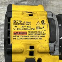 AS-IS DEWALT Atomic 20V Lithium-Ion Cordless Compact 1/2 in. Drill/Driver Kit