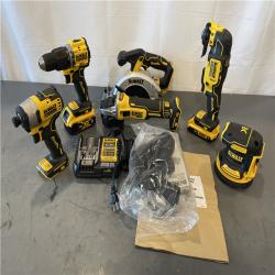 AS-IS - DEWALT 20-Volt MAX ToughSystem Lithium-Ion 6-Tool Cordless Combo Kit