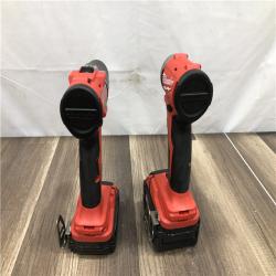 AS-IS Milwaukee 18-Volt Lithium-Ion Brushless Cordless Compact Hammer Drill/Impact Combo Kit