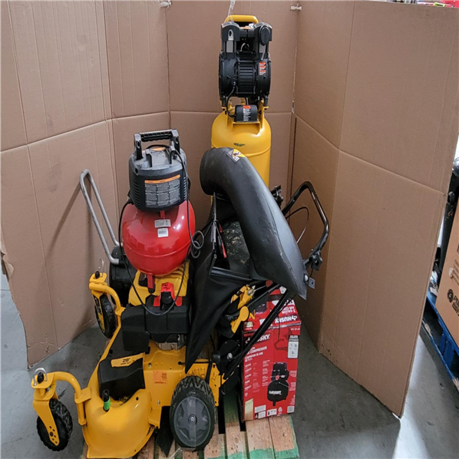 CALIFORNIA AS-IS OUTDOOR POWER EQUIPMENT