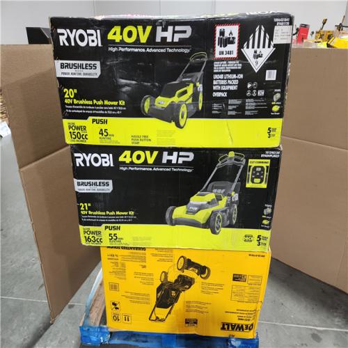 CALIFORNIA AS-IS OUTDOOR POWER EQUIPMENT
