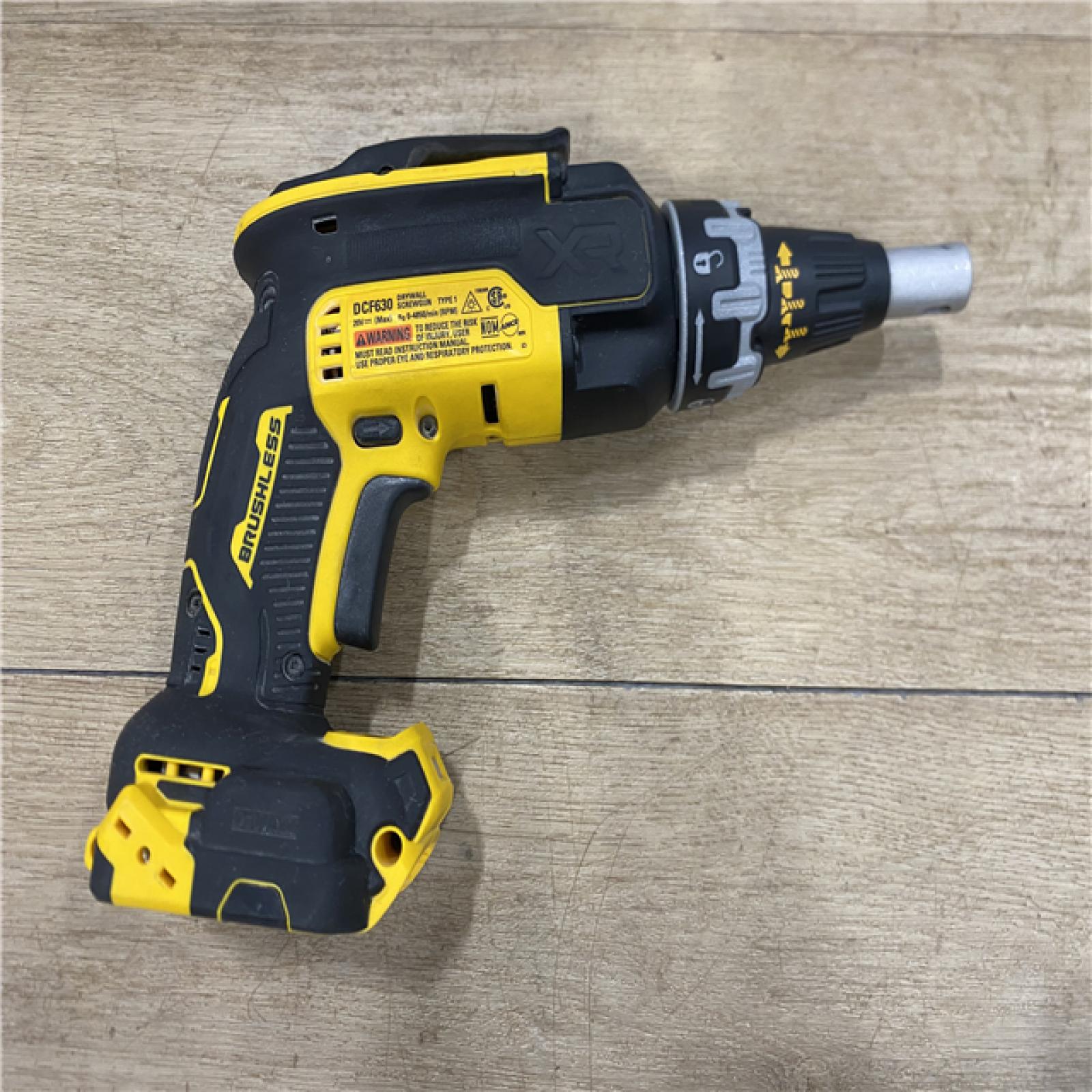 AS-IS DEWALT XR 20V MAX Lithium-Ion Cordless Brushless Screw Gun (Tool Only)