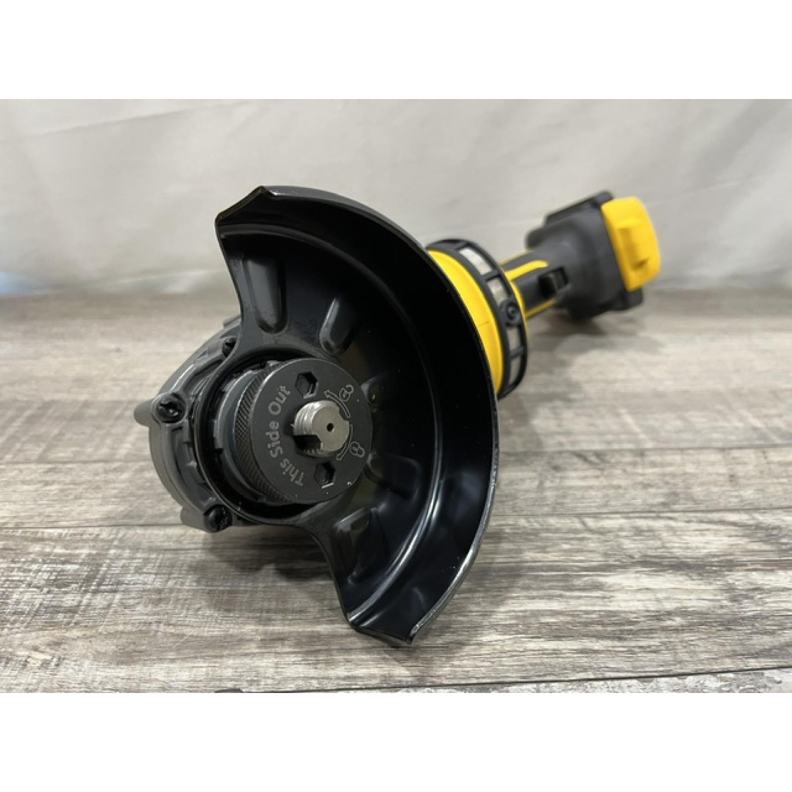 AS-IS DEWALT FLEXVOLT 60V MAX Cordless Brushless 4.5 in. to 6 in. Small Angle Grinder with Kickback Brake (Tool Only)