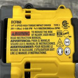 AS-IS DEWALT 20V MAX XR Cordless Impact Driver (Tool Only)