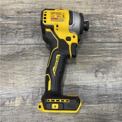 AS-IS DEWALT Atomic 20V Max Lithium-Ion Brushless Cordless Compact 1/4 in. Impact Driver Kit